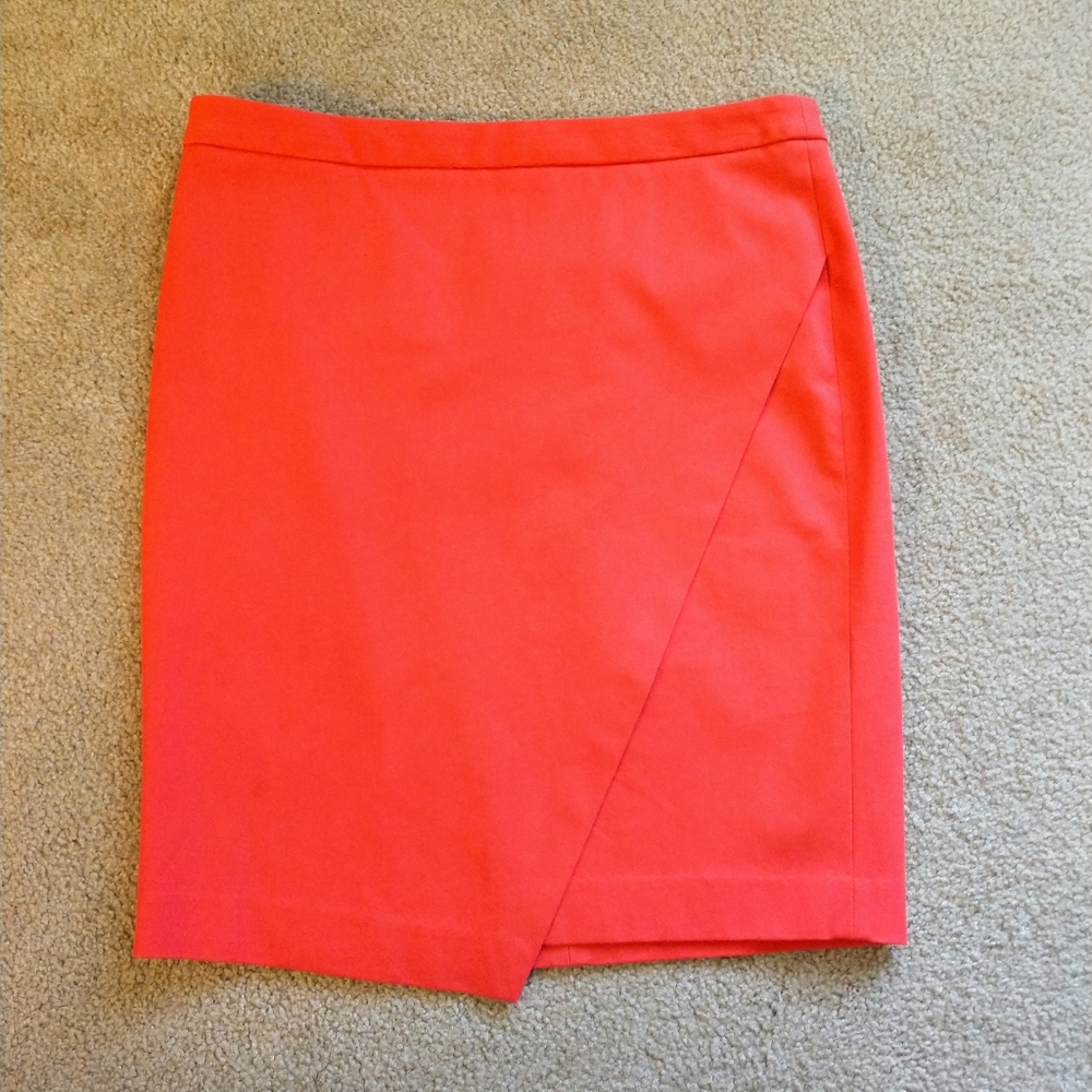 Banana Republic red skirt